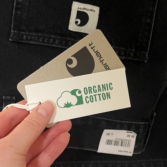 NWT Carhartt WIP Jen Pant Black - Picture 7 of 8